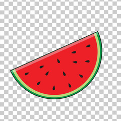 vector watermelon