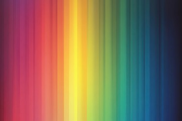 Vibrant Color Gradient Background with Spectrum of Bright Shades for Creative Design Use
