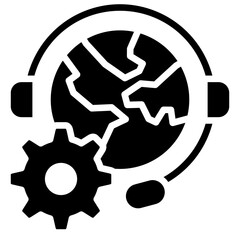Global Service Icon