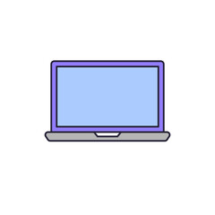 Laptop illustration