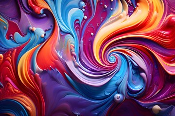 abstract background with waves