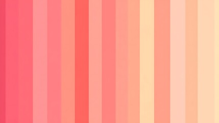 Abstract Vertical Stripes Of Pink And Peach Hues