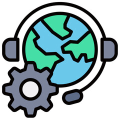 Global Service Icon