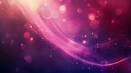 Abstract colorful background with flowing lines and bokeh effects.