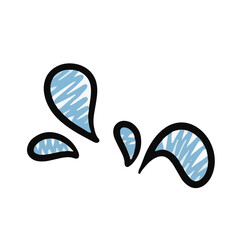 Splash Water Hand-drawn illustration