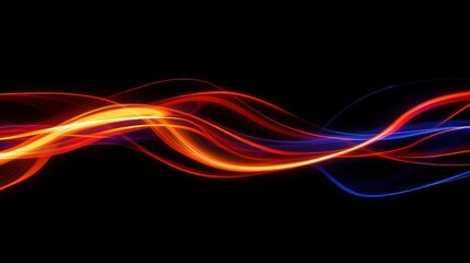 Obraz premium Abstract Light Trails