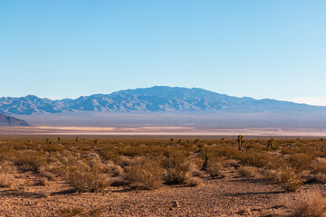 landscape with mountains in the desert, Las Vegas