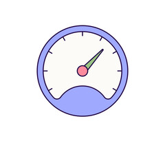 performance icon vector