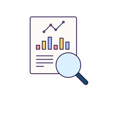 performance icon vector