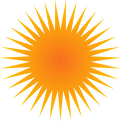 abstract sun vector illustration
