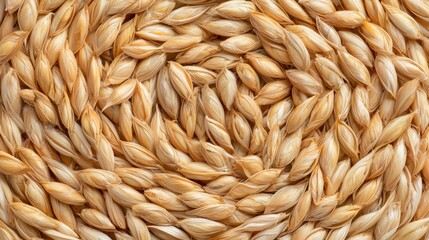 Golden wheat field, a serene landscape of sunlight and agriculture golden