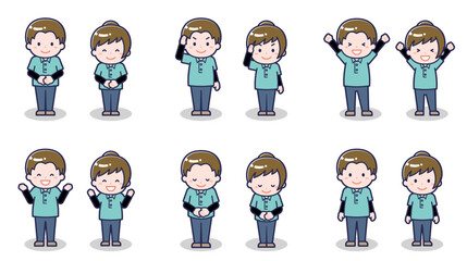 児童支援員の男女 01