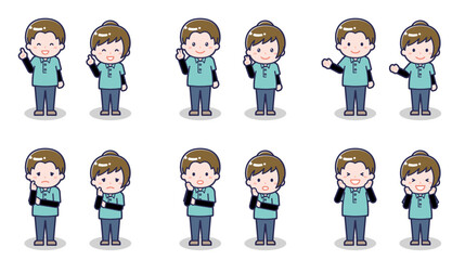 児童支援員の男女 03