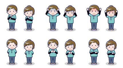 児童支援員の男女 05