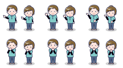 児童支援員の男女 04