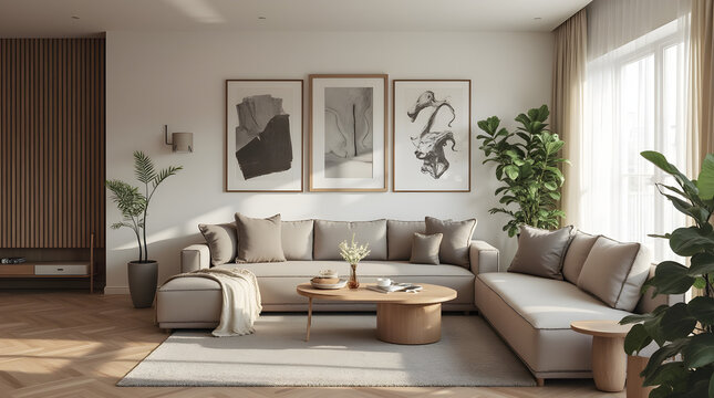 Charming Cottage-Style Living Room