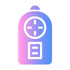 Obraz premium projector remote Gradient icon
