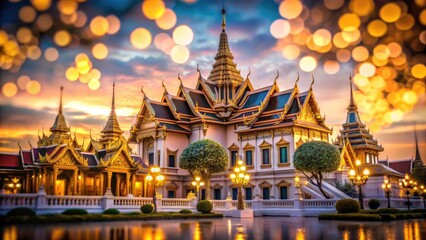 Fototapeta premium Grand Palace Hall Bokeh, Palace Interior, Luxurious Hall, Architectural Photography, Bokeh Background, Elegant Hall, Palace Architecture, Hallway Bokeh, Interior Design, Royal Palace