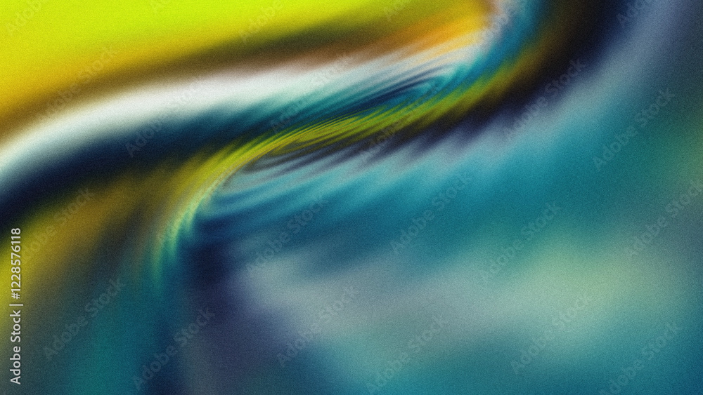 Wall mural bright vibrant tones flow into glowing luminous gradients with ethereal textured patterns and dynami