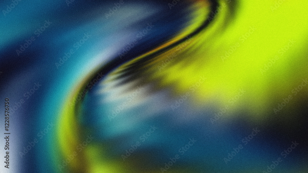 Wall mural dreamy vibrant waves merge into radiant glowing gradients with seamless luminous textures and dynami