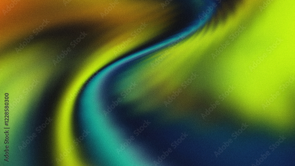 Wall mural ethereal glowing tones merge into radiant luminous gradients with dynamic textures and seamless wave