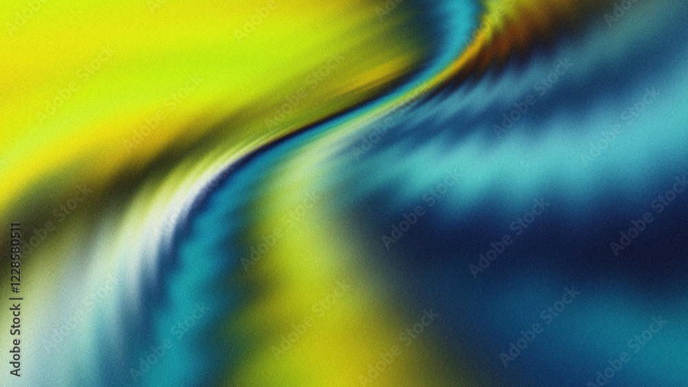 Wall mural bright glowing gradients flow harmoniously into luminous radiant patterns with ethereal shimmering t