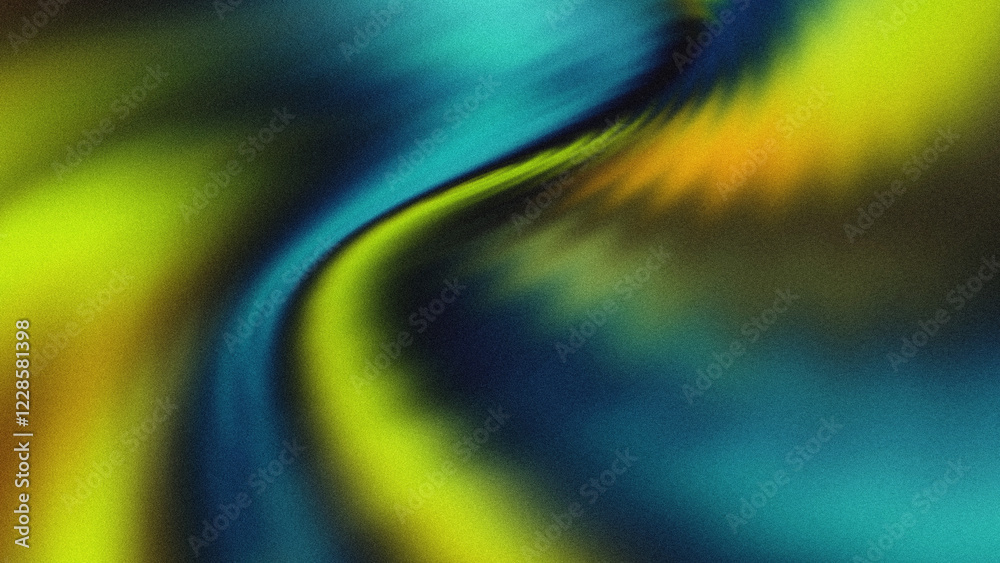 Wall mural dreamy glowing light flows harmoniously into luminous vibrant gradients with ethereal textures and s