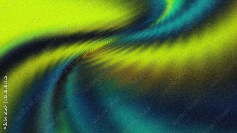 Wall mural radiant glowing waves blend harmoniously into luminous vibrant gradients with dynamic textures and e