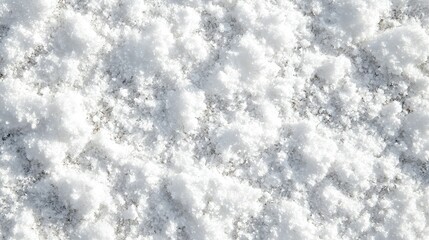 Obraz premium Close-Up of Fresh Powder Snow Covering Ground in Winter Season