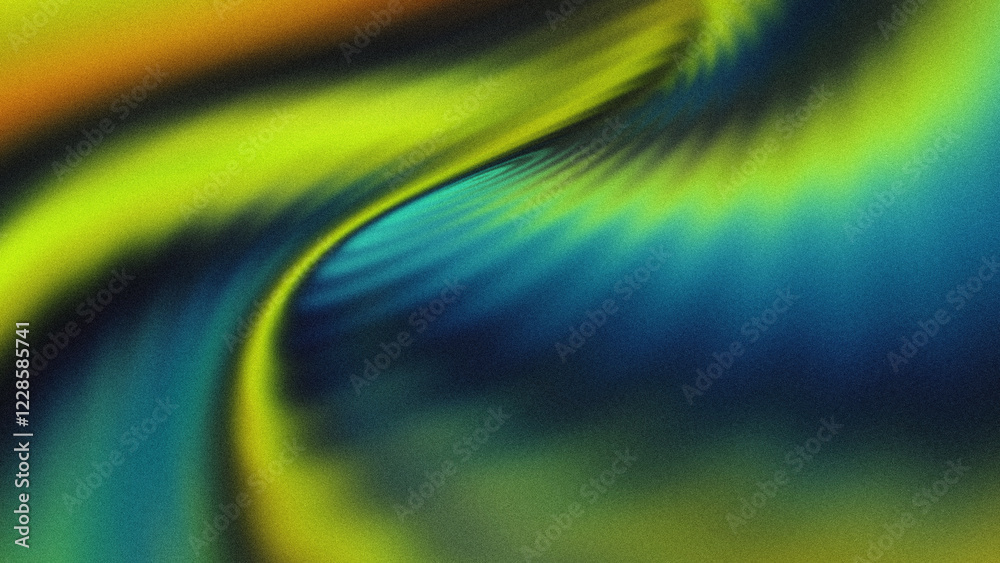 Wall mural dreamy glowing light merges into vibrant radiant gradients with seamless luminous patterns and ether