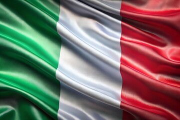 Obraz premium Palestine flag made of premium wavy fabric with cinematic scene.