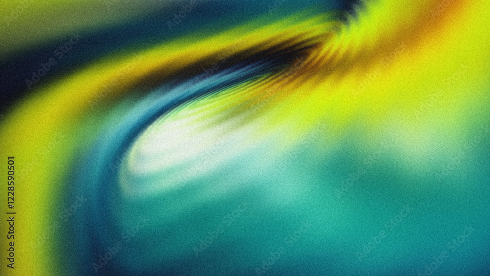 Wall mural radiant glowing light blends into luminous vibrant gradients with ethereal shimmering textures and s