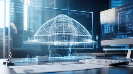 Architectural Design Visualization on Modern Computer