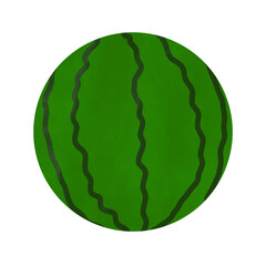 watermelon isolated on white background