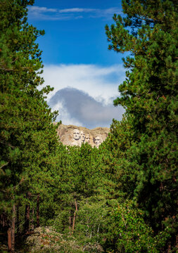 Mount Rushmore National Memorial in South Dakota