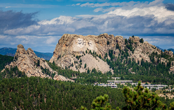 Mount Rushmore National Memorial in South Dakota