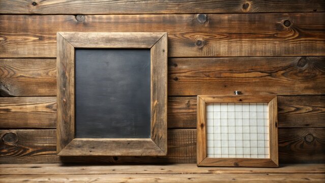 Antique wooden wall display with white chalkboard and calendar, rustic decor, wood, vintage,  wood, vintage, antique, calendar