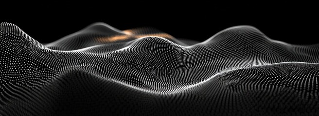 Abstract Wave Pattern Digital Gradient Light Background Inspiration