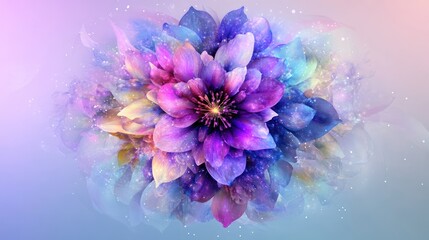 Enchanted blooms radiate mystical beauty, perfect for celebrating Women's Day, Valentine's Day, and joyous birthdays in springtime's embrace