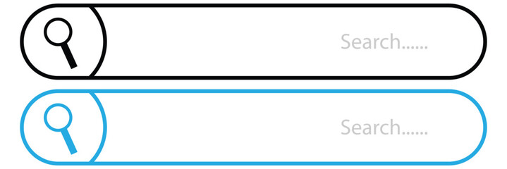 Obraz premium search bar icon. vector design eps 10.