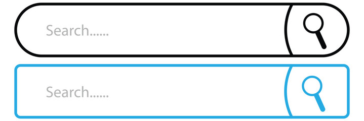 Obraz premium search bar icon. vector design eps 10.