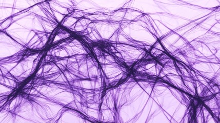 Fototapeta premium Subtle Elegance: Pastel Violet Streams Amid Intense Black Splatters - Abstract Cinematic Beauty