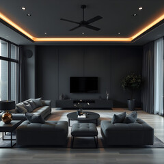 modern living room interior