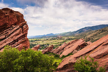Trading Post Trail at Red Rocks Park is one of the most popular hiking trails in the Denver Mountain Parks.