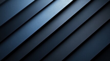Abstract Blue Metal Texture with Diagonal Lines