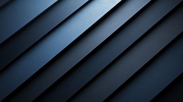 Abstract Blue Metal Texture with Diagonal Lines