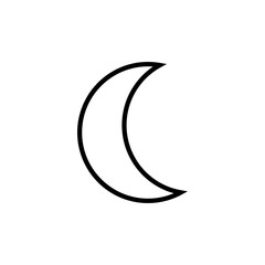 moon logo vector