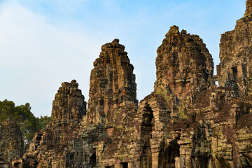 Bayon faces