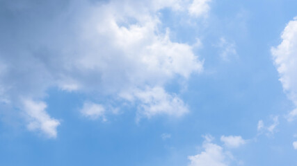 Fototapeta premium clear blue sky background,clouds with background. 