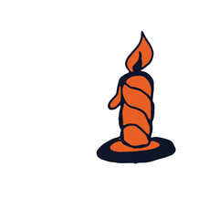 halloween elements kids seamless